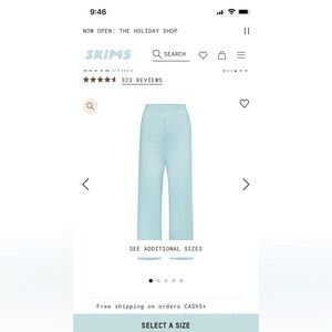 Skims boyfriend loose pajama pants